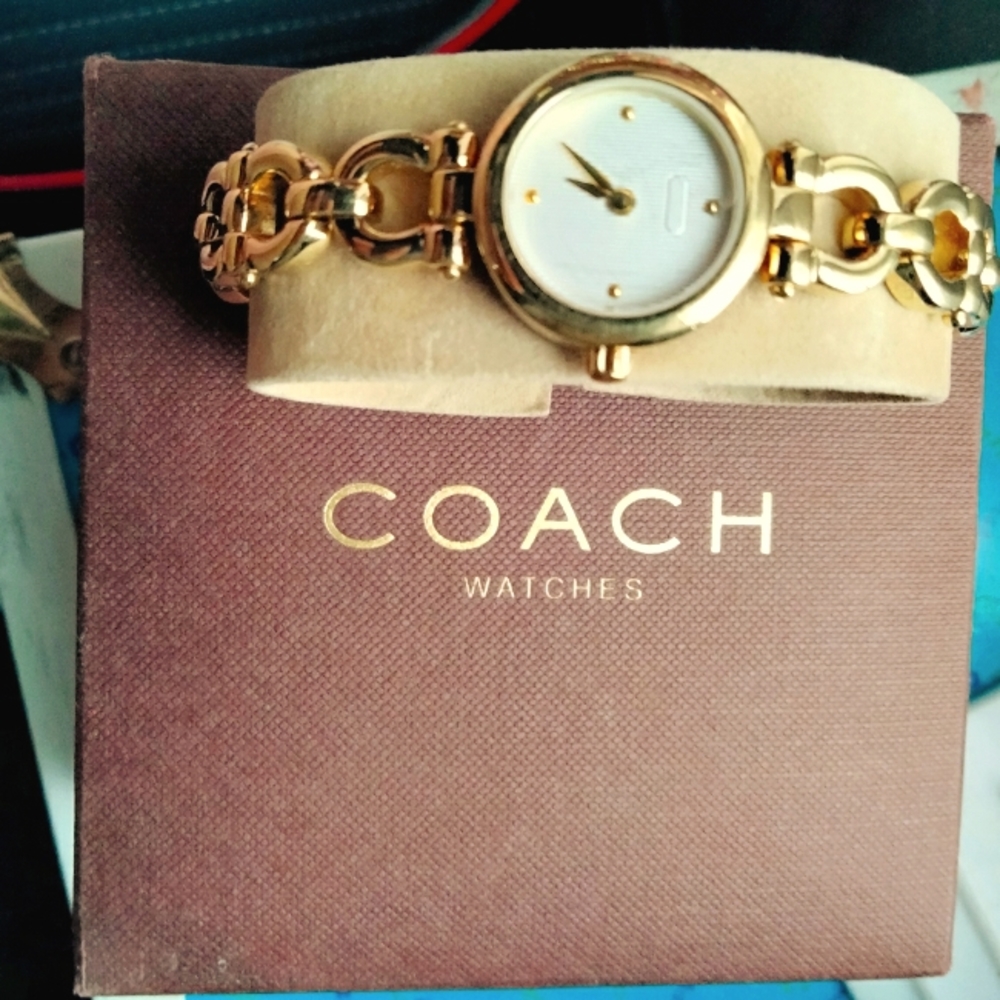 Vintage Women's Gold Coach Watch